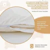 Roll Up Mattress Tatami Mat with Washable Cover and Carry Bag, Foldable & Portable Sleeping Pad for Dormitory Camping, Queen 5