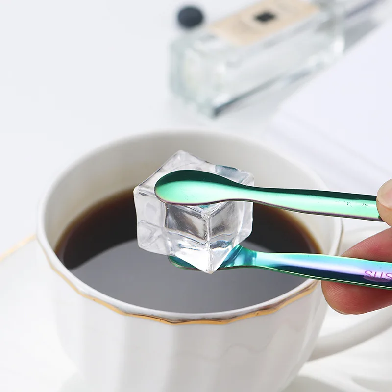 Stainless Steel Sugar Ice Cube Clip Ice Tong Bread Food BBQ Clip Barbecue Clamp Tool Bar Kitchen Accessories