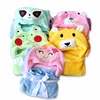 2024 New Flannel Baby Blanket 3D Animal 3D Cloak Children's Cartoon Bathtowel 1