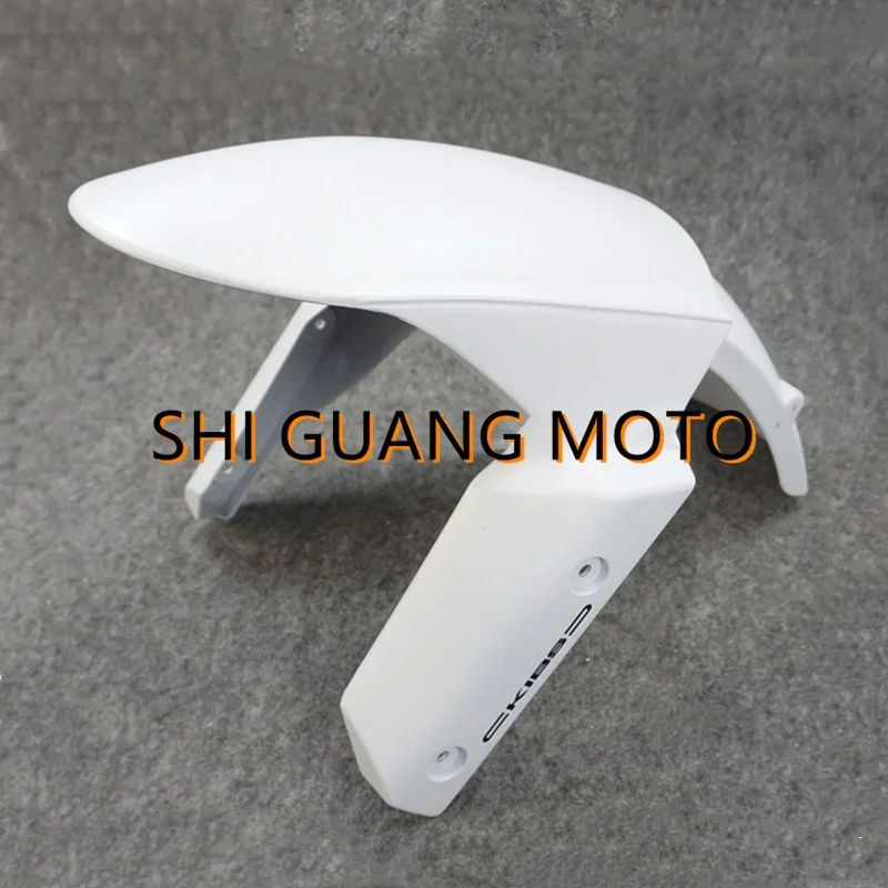 

Fit For Kawasaki ZX-6R 636 2009-2017 ZX-10R 2011-2015 Z800 Z1000 White Fairing Front Fender Mudguard Cover Cowl Panel