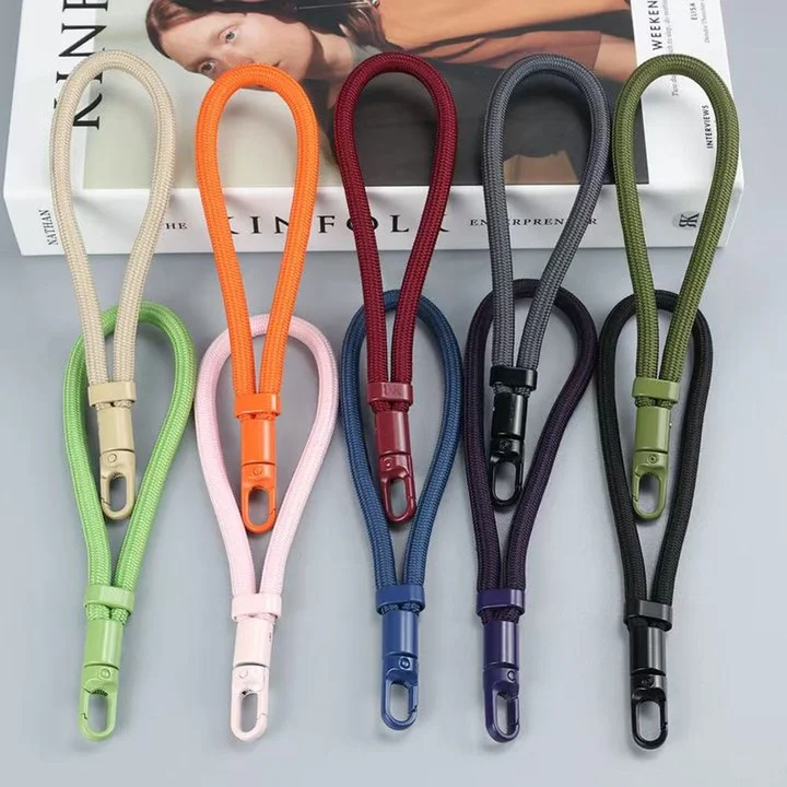 Universal Anti-Loss Wrist Strap with 360° Rotation and Self-Locking Lanyard