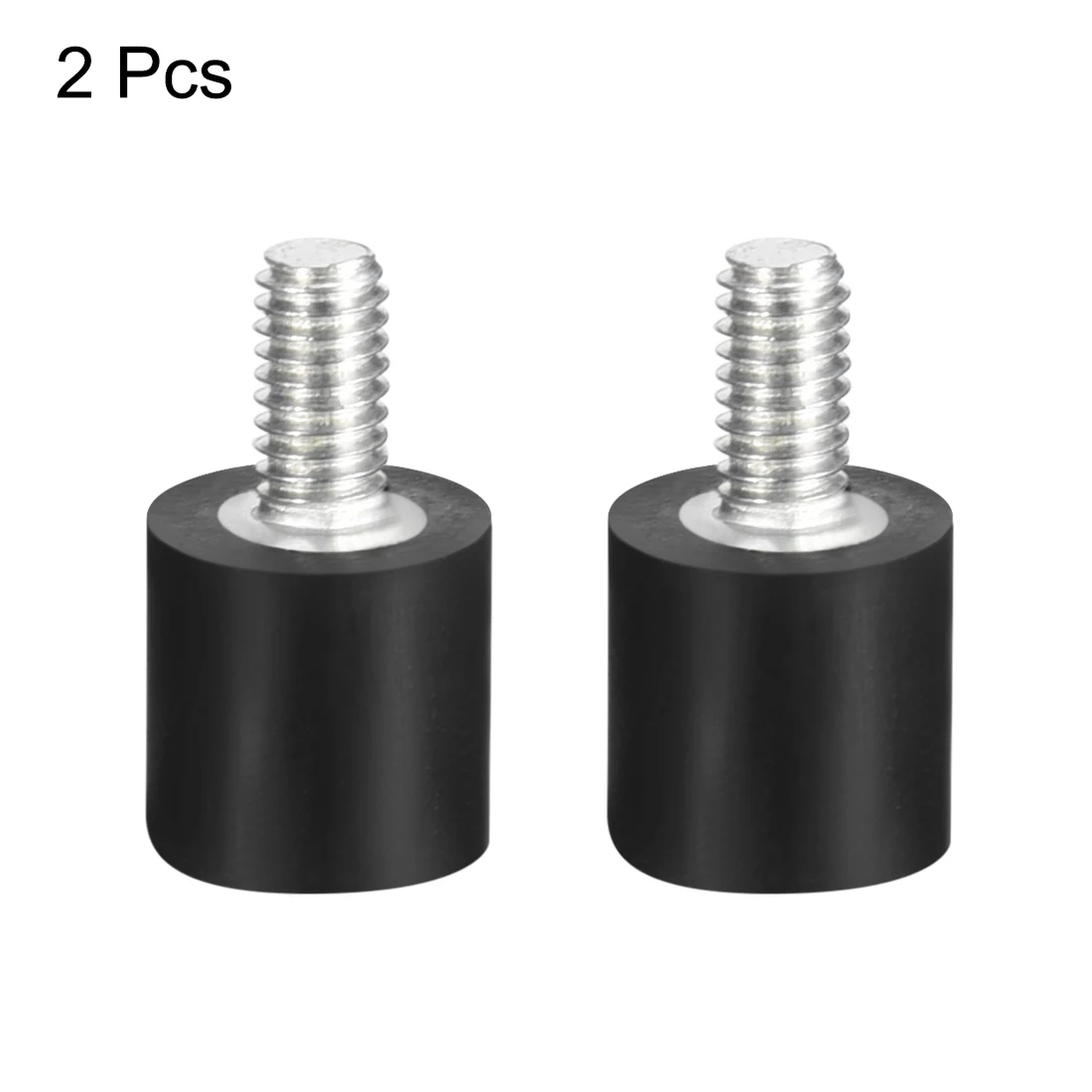 Male To Female Thread Rubber Shock Absorber Crash Pad Damper Anti Vibration Isolation Mount 2pcs M4 M5 M6 M8 rubber shock absorber For Welding Machine