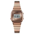 Steel Rose Gold