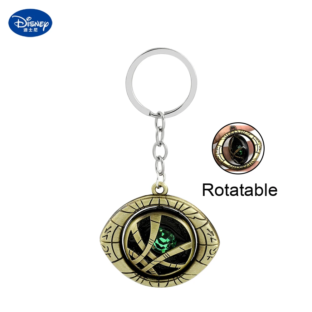 Doctor Strange Portachiavi Girevole Infinity Time Stones Dr Strange Llaveros Marvel Portachiavi Disney Jewelry