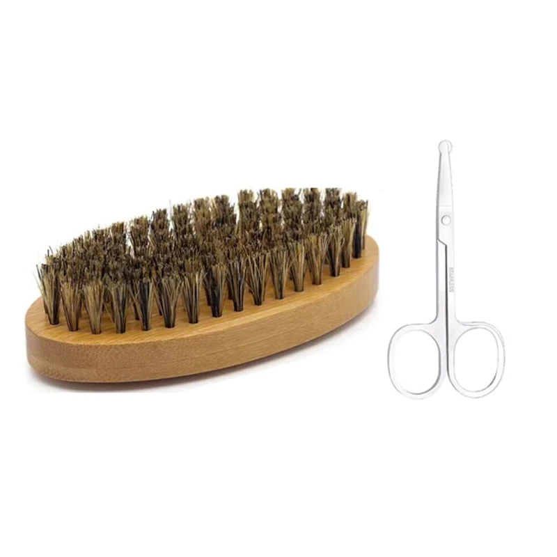 brush . scissors