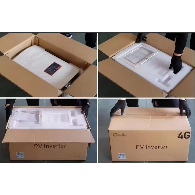 솔리스 10kw 단상 계통연계형 인버터 S5-GR1P10K 3 MPPT 최대 효율성 98.0% AFCI 보호 태양광 인버터.