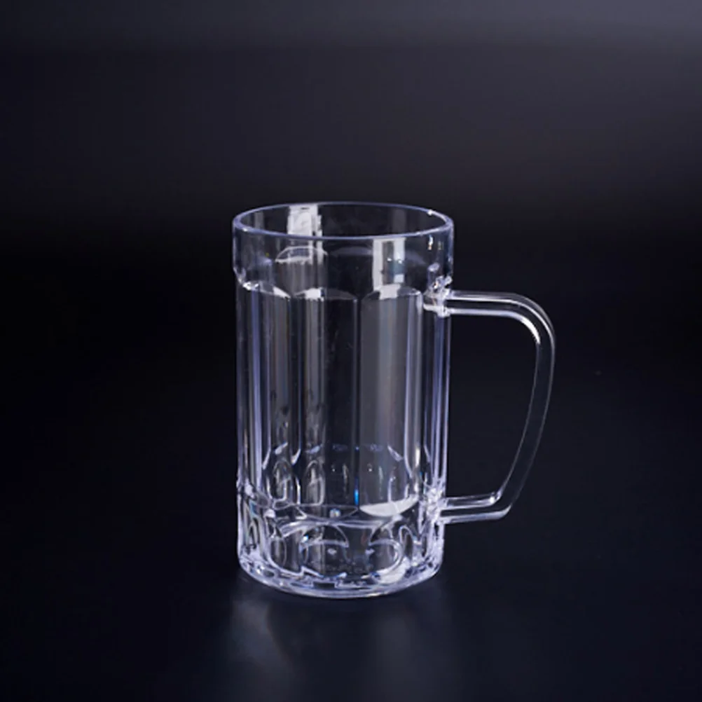 Glass Drinking Cups Acrylic Beer Mugs Unbreakable Glasses Freezer Steins Plastic The AliExpress