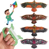 Flat Eagle Kite With 30 Meter Kite Line Children Flying Bird Kites Windsock Outdoor Toys Garden Cloth Toys For Kids Gift 1