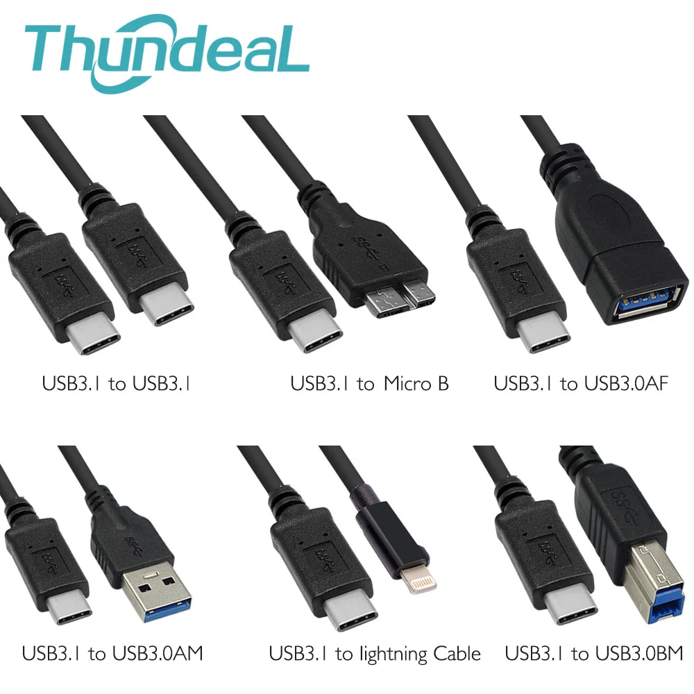 lengte Uitstekend ouder 3ft/1m Usb 3.1 Type-c Cable To Usb 3.0 Male Female Print Micro-b Adapter  Otg Sync Charging&data For New Mac/nokia N1 Z1 Tablet - Audio & Video  Cables - AliExpress