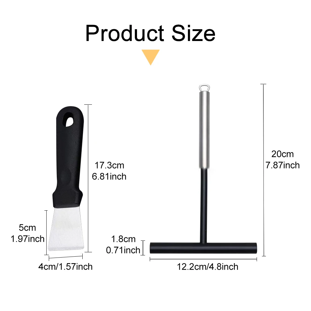 With Scraper Knife Non Stick Professional Home Dough Distributor Crepe Spreader pancake tool