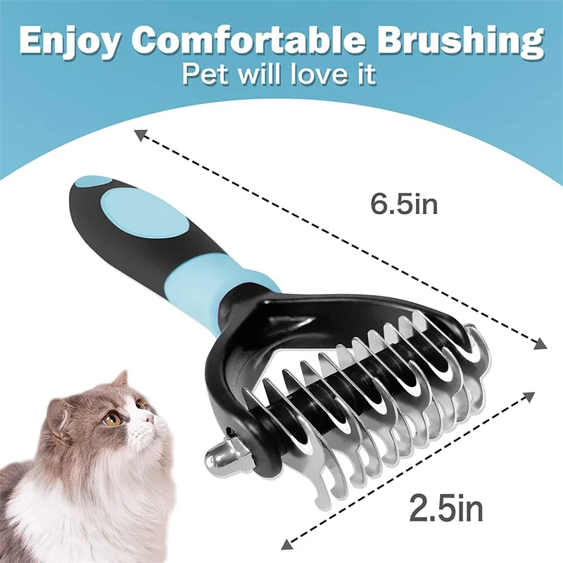 Professional Pet Deshedding Brush 4