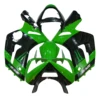 ZX-6R 03 04 Bright Green Black Red Line Prints Bodywork Cowling Full Fairing Kit For Kawasaki ZX6R ZX 6R 636 2003 2004 Fairings