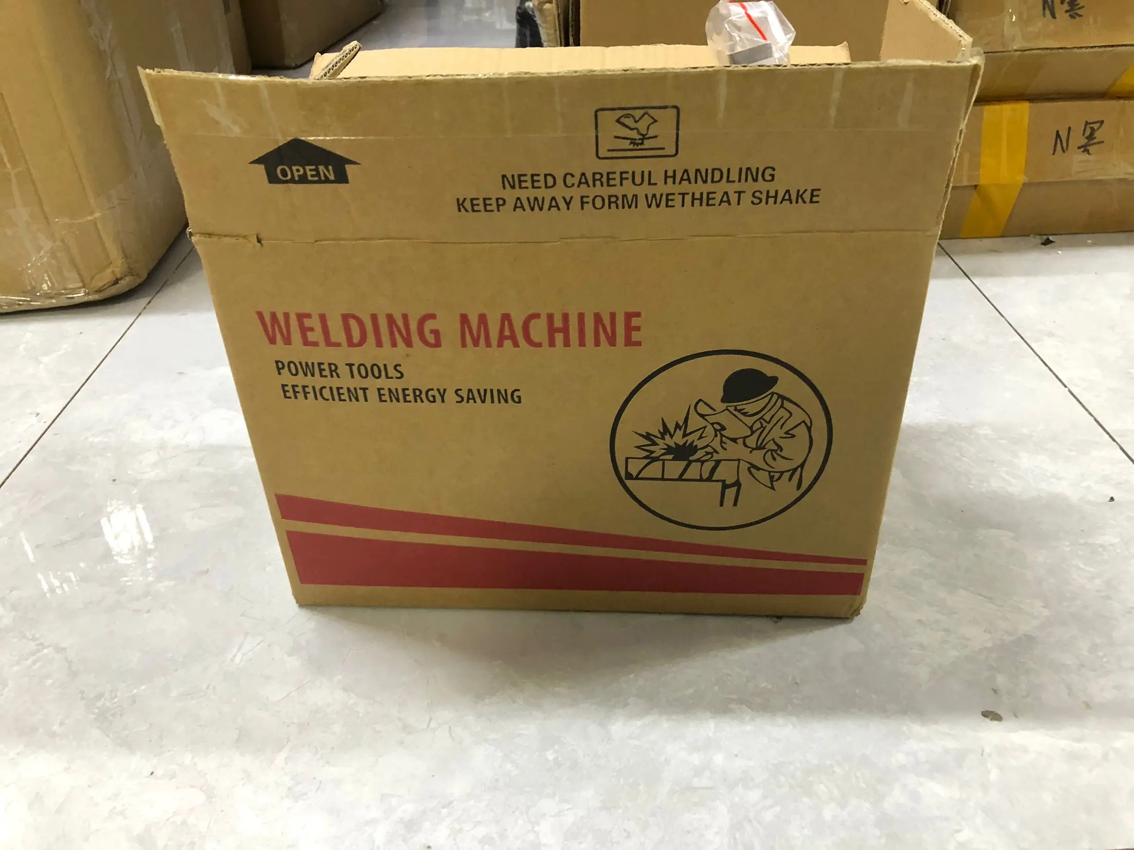 Mini welding machine set, small household 220V portable MMA250 inverter welding machine household 3