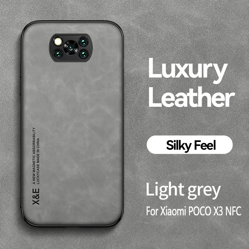 Luxury Magnetic Holder Leather Phone Case - Premium Back Cover with Enhanced Protection