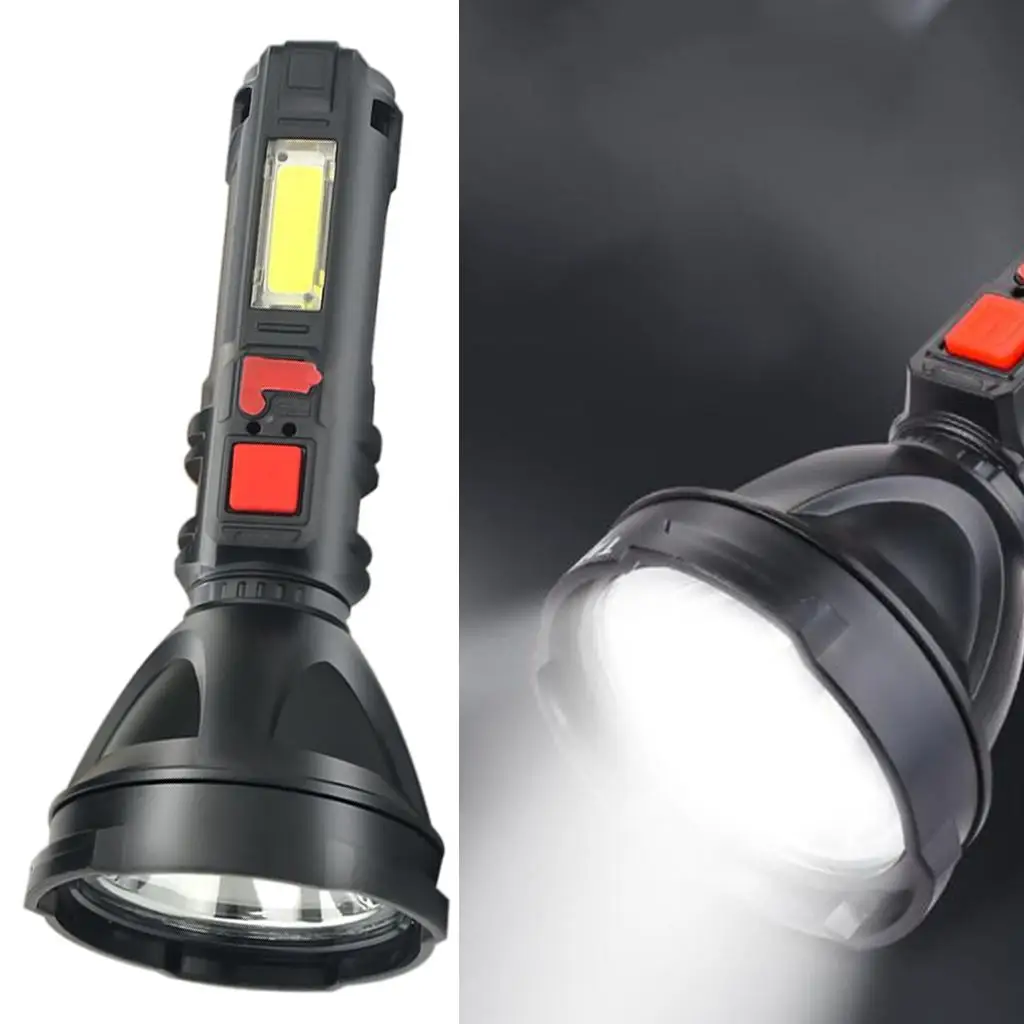 

Rechargeable USB LED Flashlight Outdoor Flashlight Torch Projector