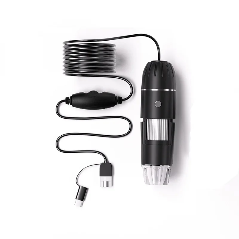 무선 디지털 현미경, 1600X 돋보기, 전문 USB 와이파이 전자 카메라, 스마트폰 PCB 검사 도구