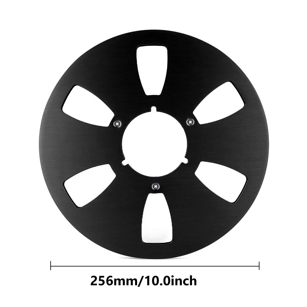 1/4 10.5 Inch Open Reel 6 Holes Opener Empty Reel Aluminum Alloy Reel Tape  For Studer ReVox /TEAC/BASF Open-reel Tape Recorder