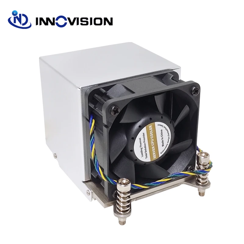Estreito Ilm Cpu Cooler Servidor Dissipador de Calor para Xeon Cpu com Ventilador Novo Lga2011 2066 2u - Imagem 5