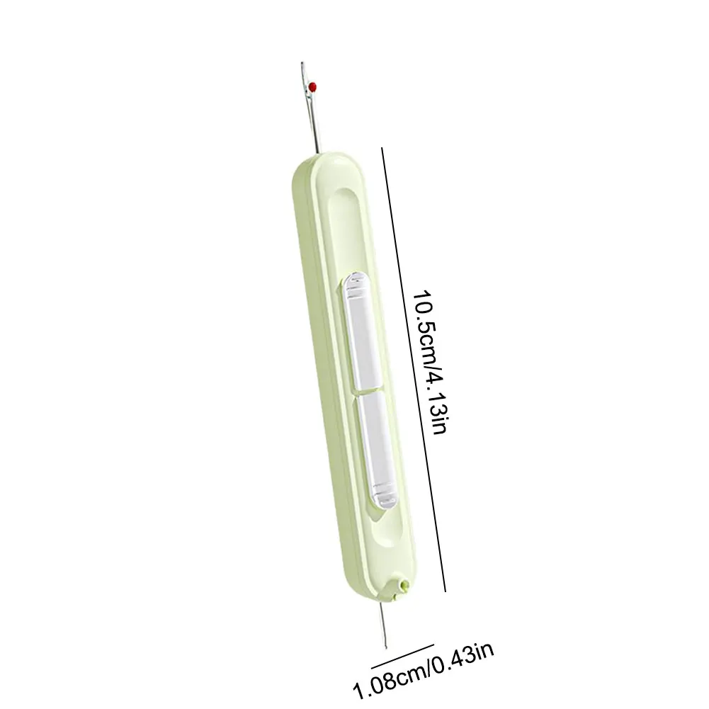 2 in 1 Needle Threader Seam Ripper Needle Threading and Seam Remover Ripper Tool for Hand Sewing Craft Knitting Quilting