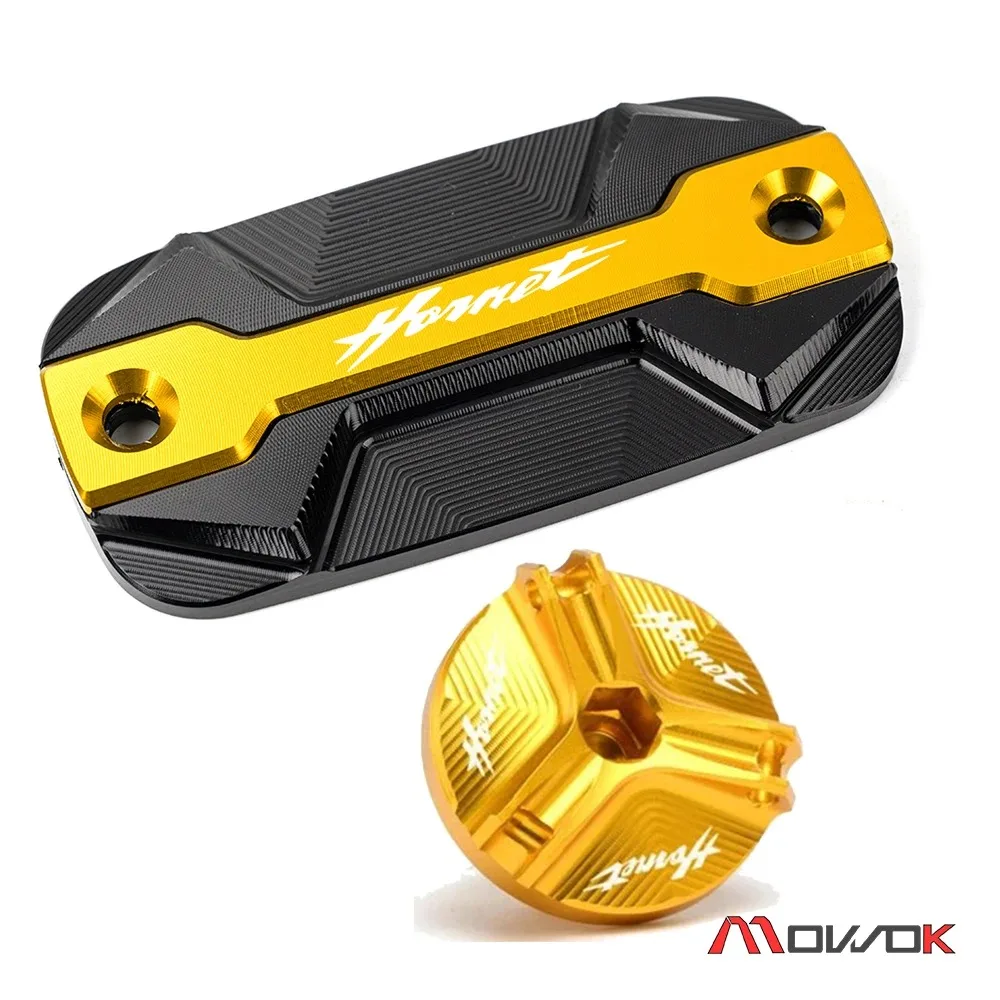 Motorcycle Oil filler cap Brake Reservoir Cover for Honda Hornet 600 900 CB600F 1998-2014 CB750-2025