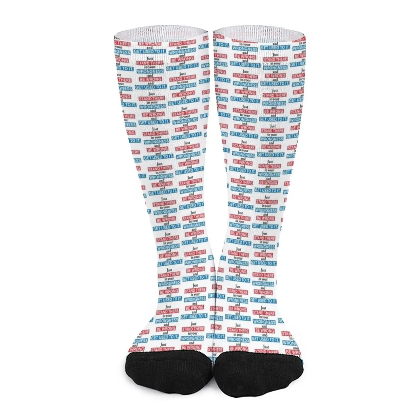 Just stand there in your wrongness- President Bartlet, The West Wing Socks gift for men winter socks socks ladies jimmie vaughan – out there 1 cd