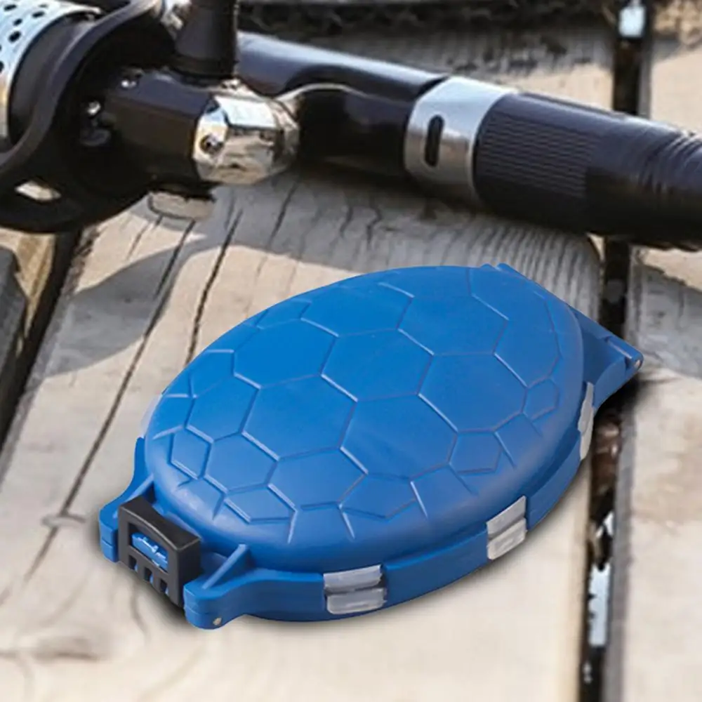 Description Picture 4 of itemFishing Tackle Box 12-Grid Fishing Lure Bait Hooks Storage Box Lure Organizer Turtle Shaped Case Tackle Box For Fishing Lures