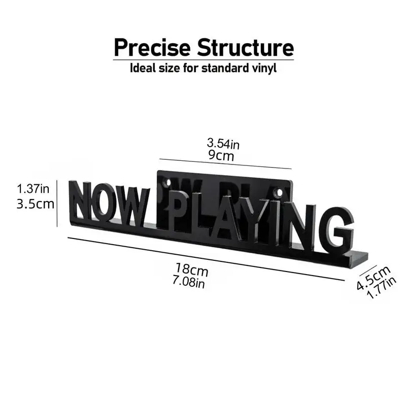 Acrylic Record Shelf Wall Mount Now Playing Wall Mount DVDs Record Display Stand Vinyl Record Shelf For Albums Home Accessories 6