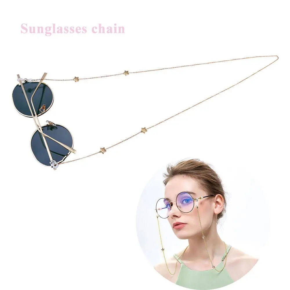 

Women Neck Strap Glasses Rope Star Glasses Holder Eyewears Cord Glasses Chain Eyeglass Chains