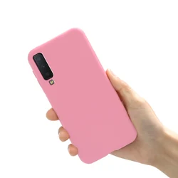 Custodia per telefono in silicone opaco morbido e elegante – Nero