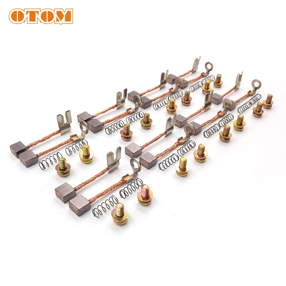 OTOM Motorcycle Starter Motor Carbon Brush Holder Terminal Set Electric BRUSH Repair Parts for YAMAHA YZ250F YZ450FX WR