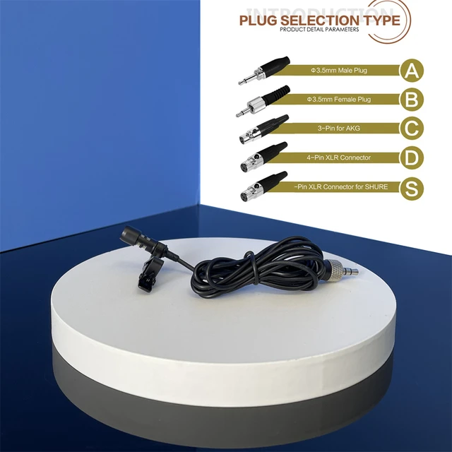 REXLIS 라발리에 라펠 마이크: 효과적인 커뮤니케이션을 위한 소형이고 이식성이 뛰어난 오디오 솔루션