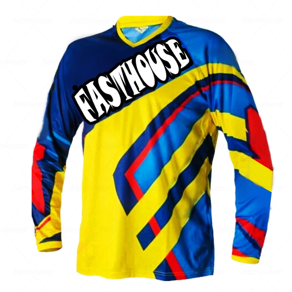thumbnail image 1 of Camiseta de descenso, camiseta de motocross, camiseta de ciclismo, camiseta de carreras de bicicleta de montaña, camiseta de Mtb, camisetas de motocicletas DH Sport de manga larga, 1 of 5