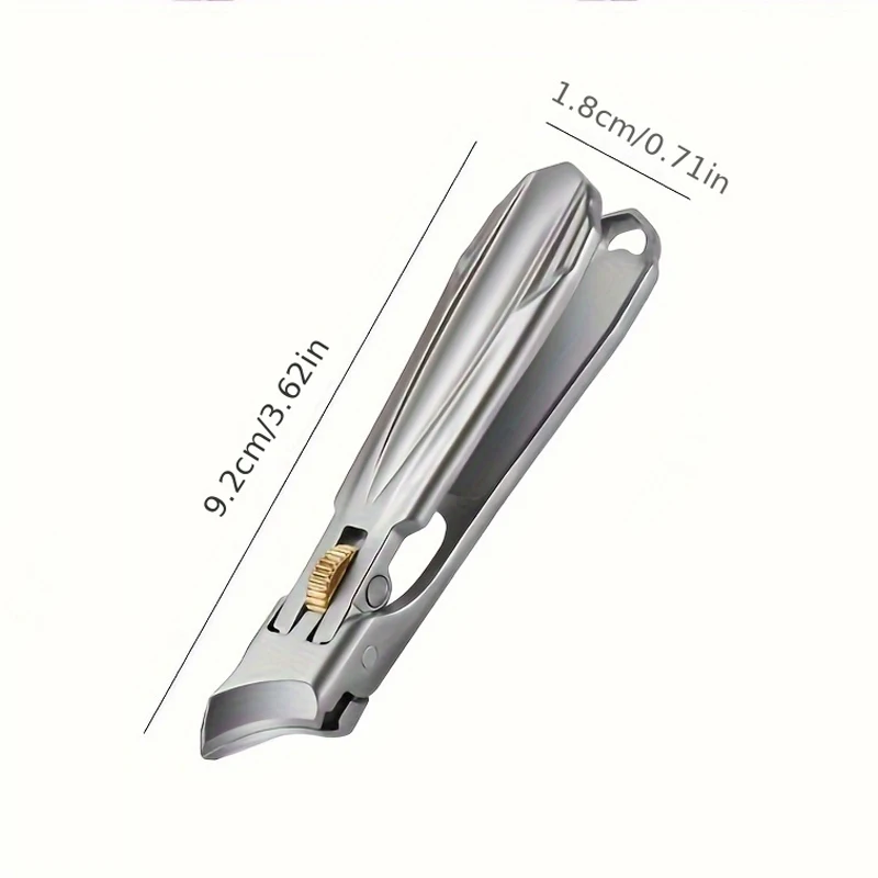 Nail Clipper Set Nail Clippers Manicure Nail Clipper Set Nail Clippers Kit Stainless Steel Nail Clippers with Precision Slant Edge-Sharp, Durable for Thick & Ingrown Toenails, Splash-Proof Design