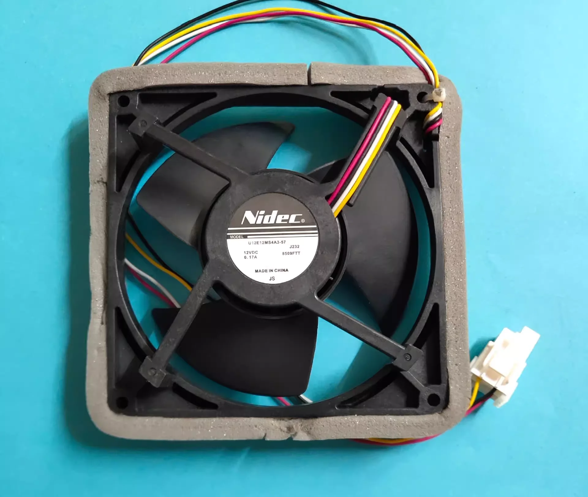 Ventilador Mudo Impermeável do Computador para Nidec U12e12ms4a357 J232 12v 0.17a Novo
