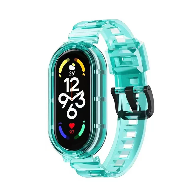 Contact TPU Correa Reloj Azul para Xiaomi Smart Band 7