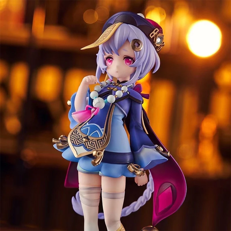 

Kawaii Genshin Impact Recreation Periphery Garage Kit Qiqi Keli Hutao Model Statuette Game Toys Computer Host Decoration Gift