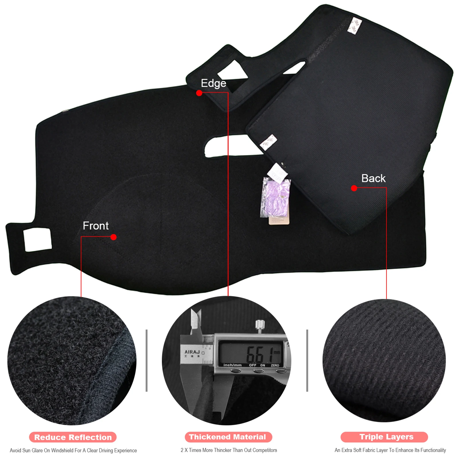 Dashboard Cover For 2003-2008 Infiniti FX35 FX45 FX50