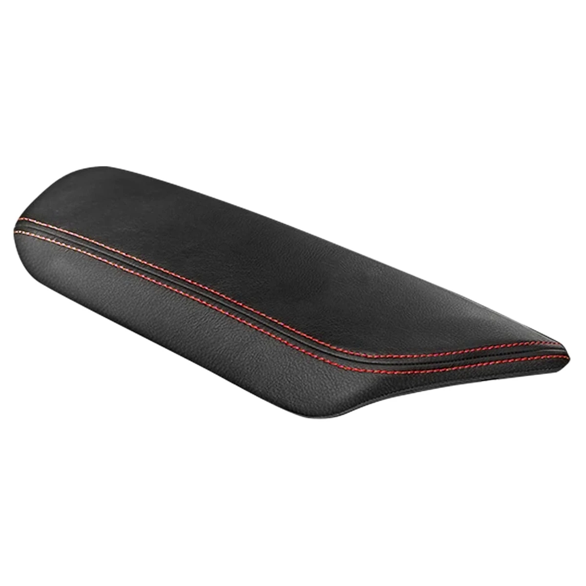 

Armrest Box Cover for Toyota CHR C-HR 2017-2019 Leather Center Console Armrest Lid Cushion, Red Line