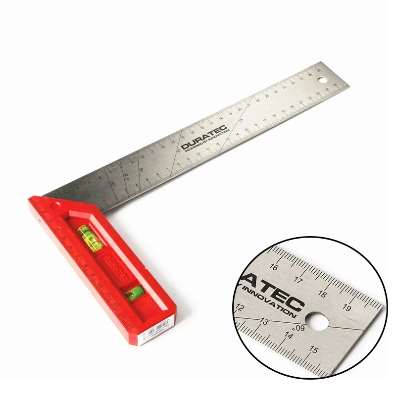 90 Degree Turn triangle and right angle corner ruler 200mm 300mm 400mm Plastic handle For Woodworking Measuring Tools measuring tools