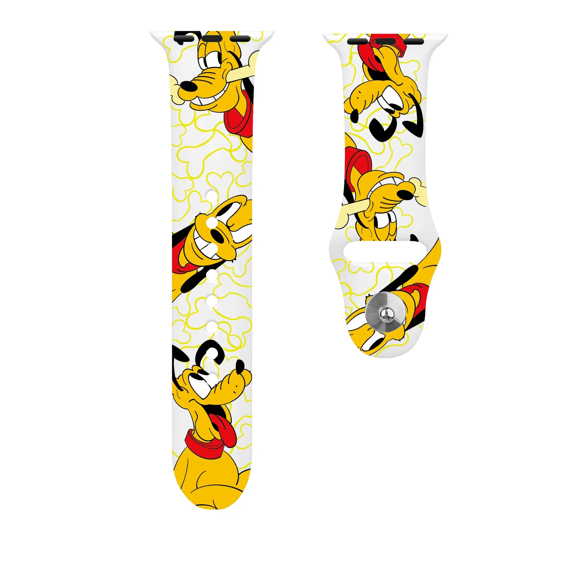 Disney-Apple Watch用ミッキーミニーストラップ,時計バンド44mm