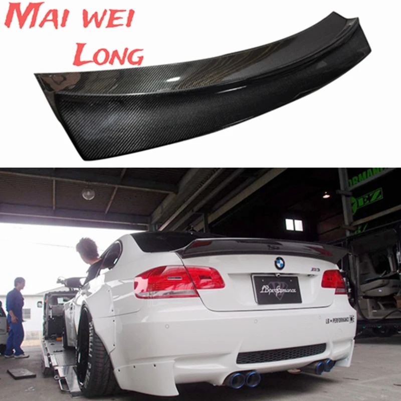 

Lb Style Carbon Fiber Ducktail For Bmw 3 Series E92 & M3 2-door Coupe Rear Spoiler Lip Wings Trunk Tail 2006-2013 320i 330i