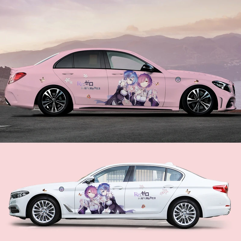 Anime Amagi brillante Park Karosserie Aufkleber Anime Itasha Auto Seite Aufkleber  Aufkleber Karosserie Aufkleber Auto Dekoration Aufkleber - AliExpress