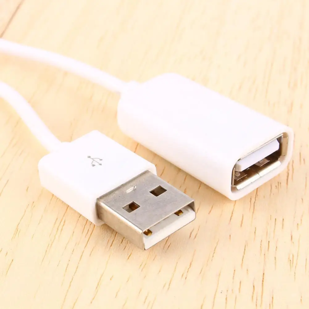 1/3개 1M USB 연장 케이블 USB 2.0 남성-여성 연장 데이터 케이블 남성-여성 A 타입 연장 충전 케이블