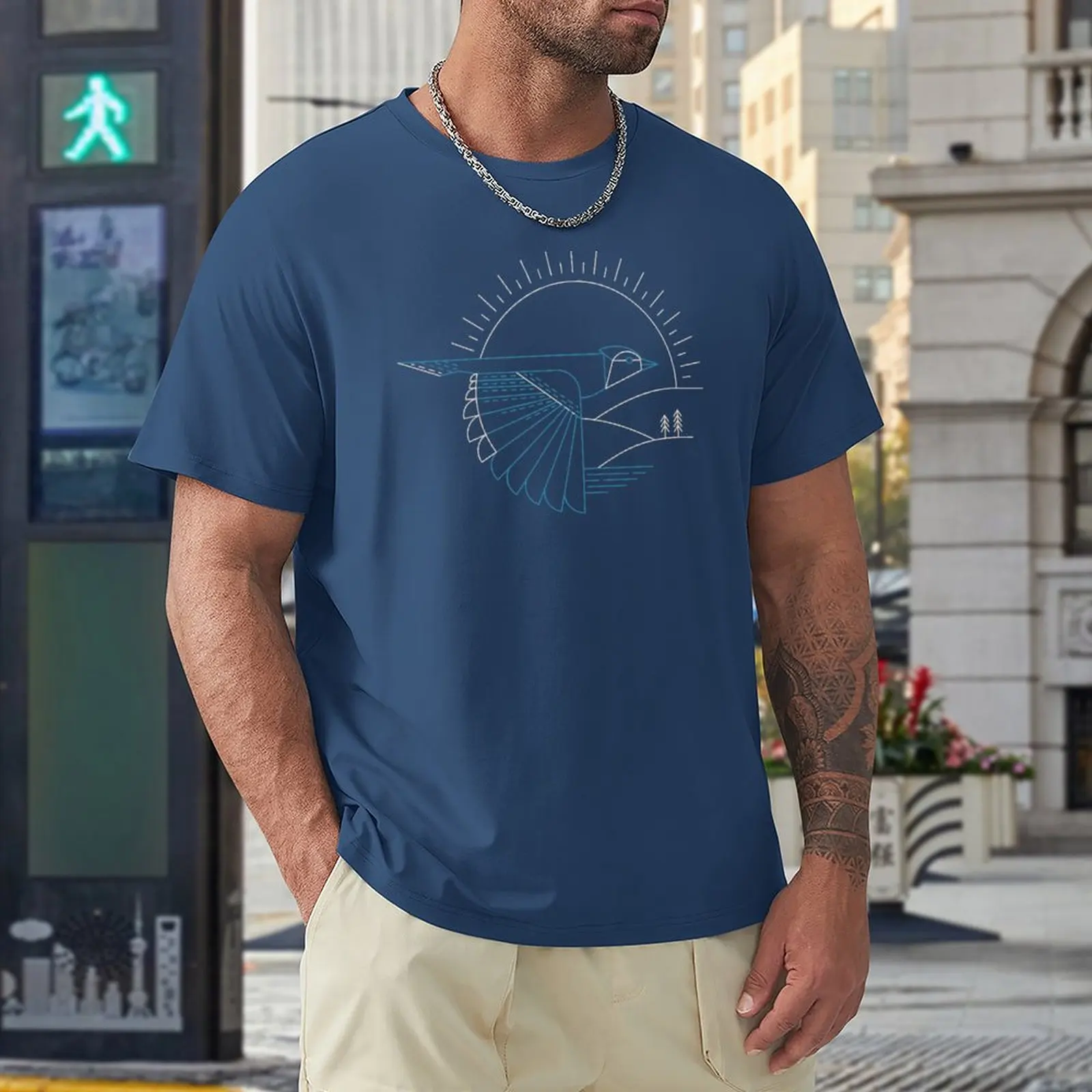 Mordecai the Blue Jay T-Shirt hippie clothes custom t shirts workout shirts  for men - AliExpress