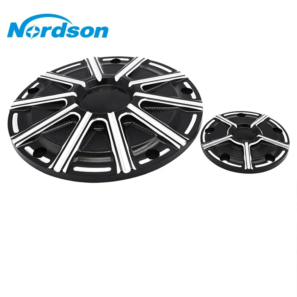 

Новые черные чехлы для мотоцикла Nordson с ЧПУ Derby, чехлы для Harley 1999-16 Dual Cam (кроме 16 FLT)