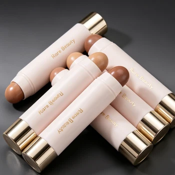 Bronzer Liquido 3D per Contorno Viso Rare Beauty, Ombretto Naturale per Naso, Impermeabile e a Lunga Durata