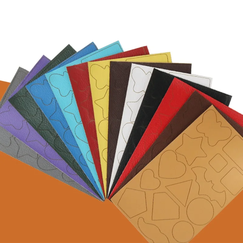 14 Pcs Selfadhesive Leather Repair Patch Couch Patch, Waterproof, Wear
