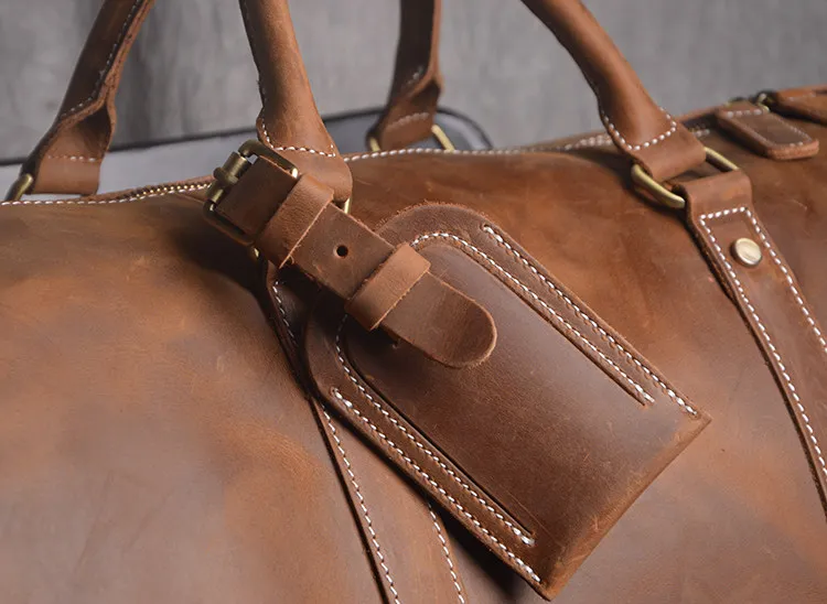 Unisex Beautiful Leather Travel Bag