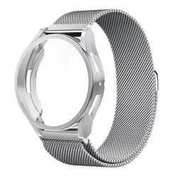 Durable Metal Band with TPU Cover and Full Screen Protector for Garmin Vivoactive 5 (6)