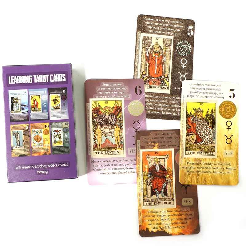 Tarot Cards Learning Plastificadas